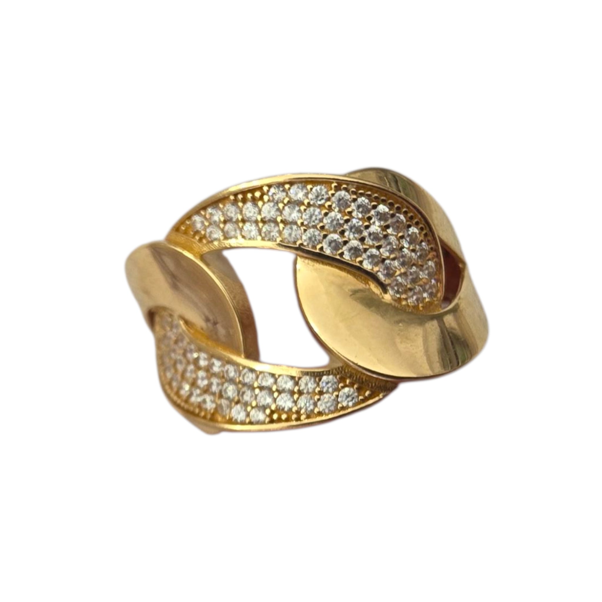 Anillo de coctel en oro
