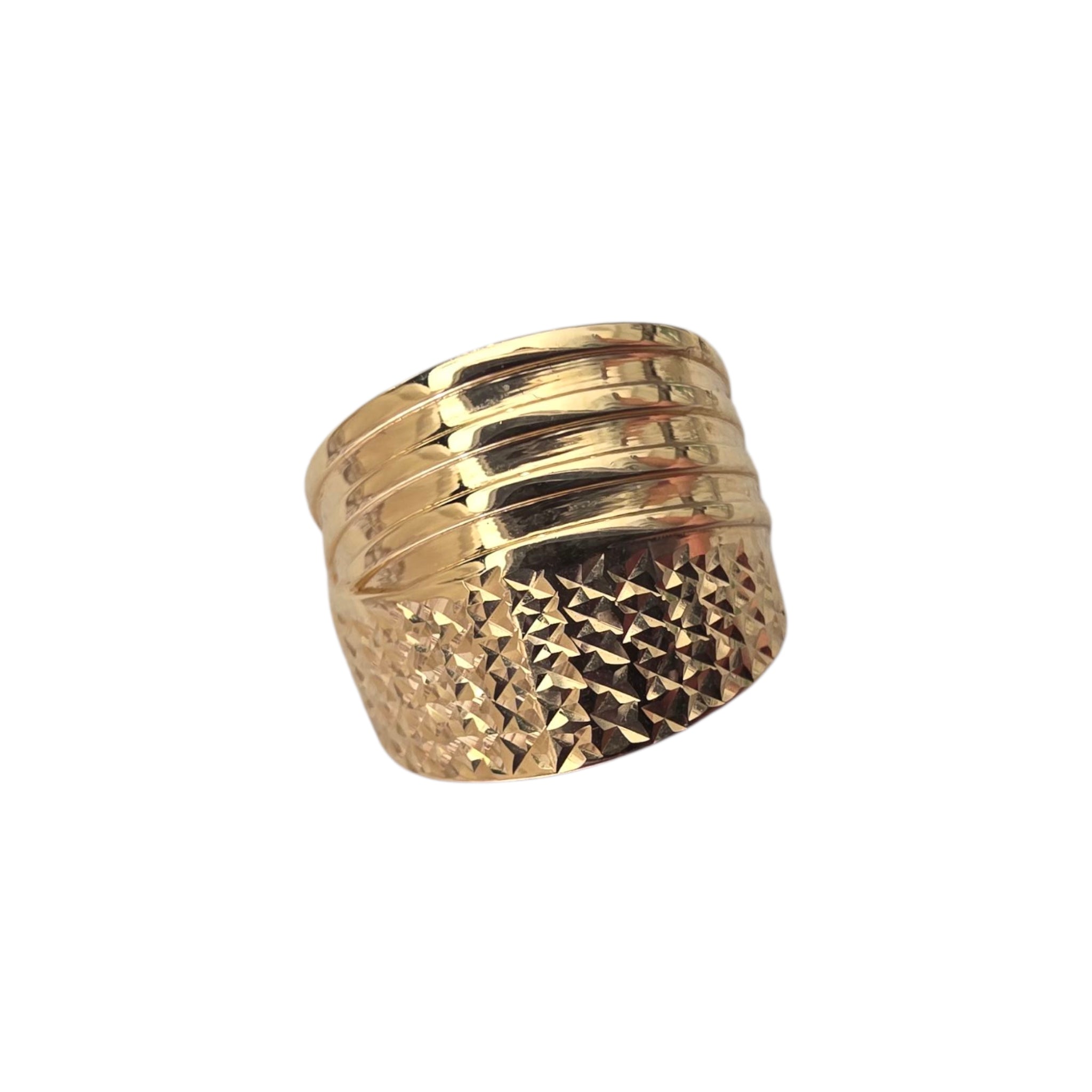 Anillo de coctel en oro
