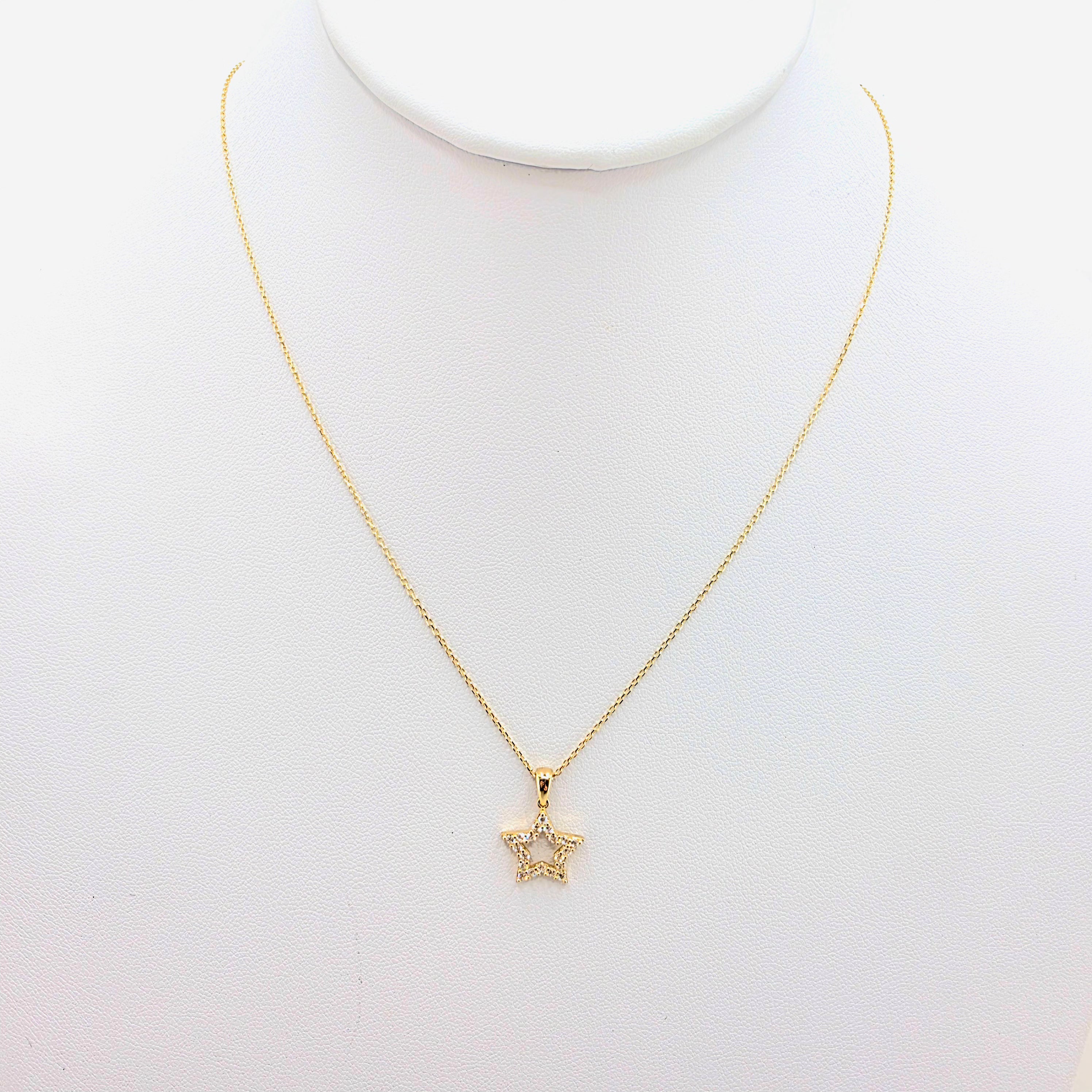 Cadena fina de Oro 14K para mujer