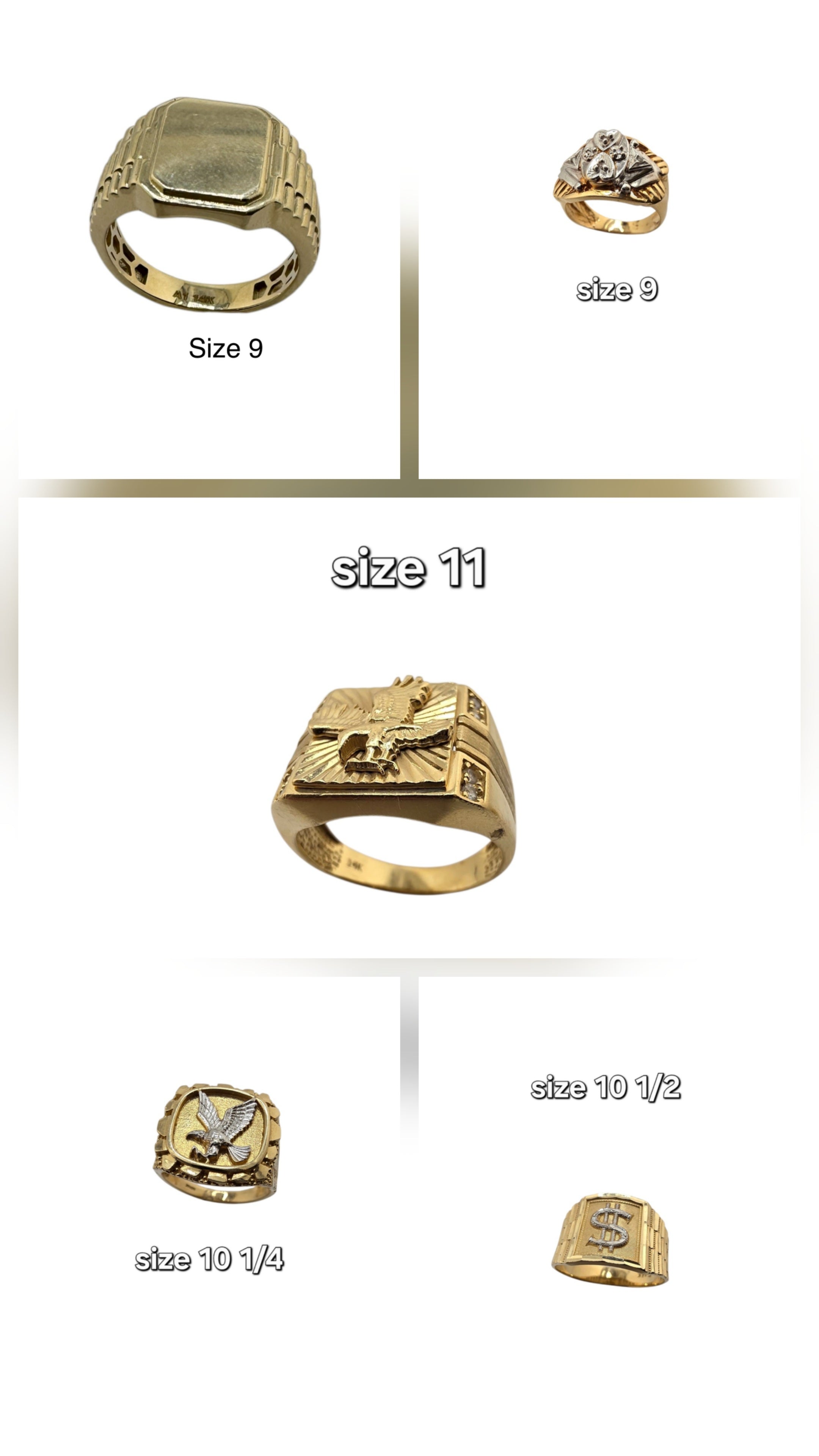 Anillo para hombre de sellos