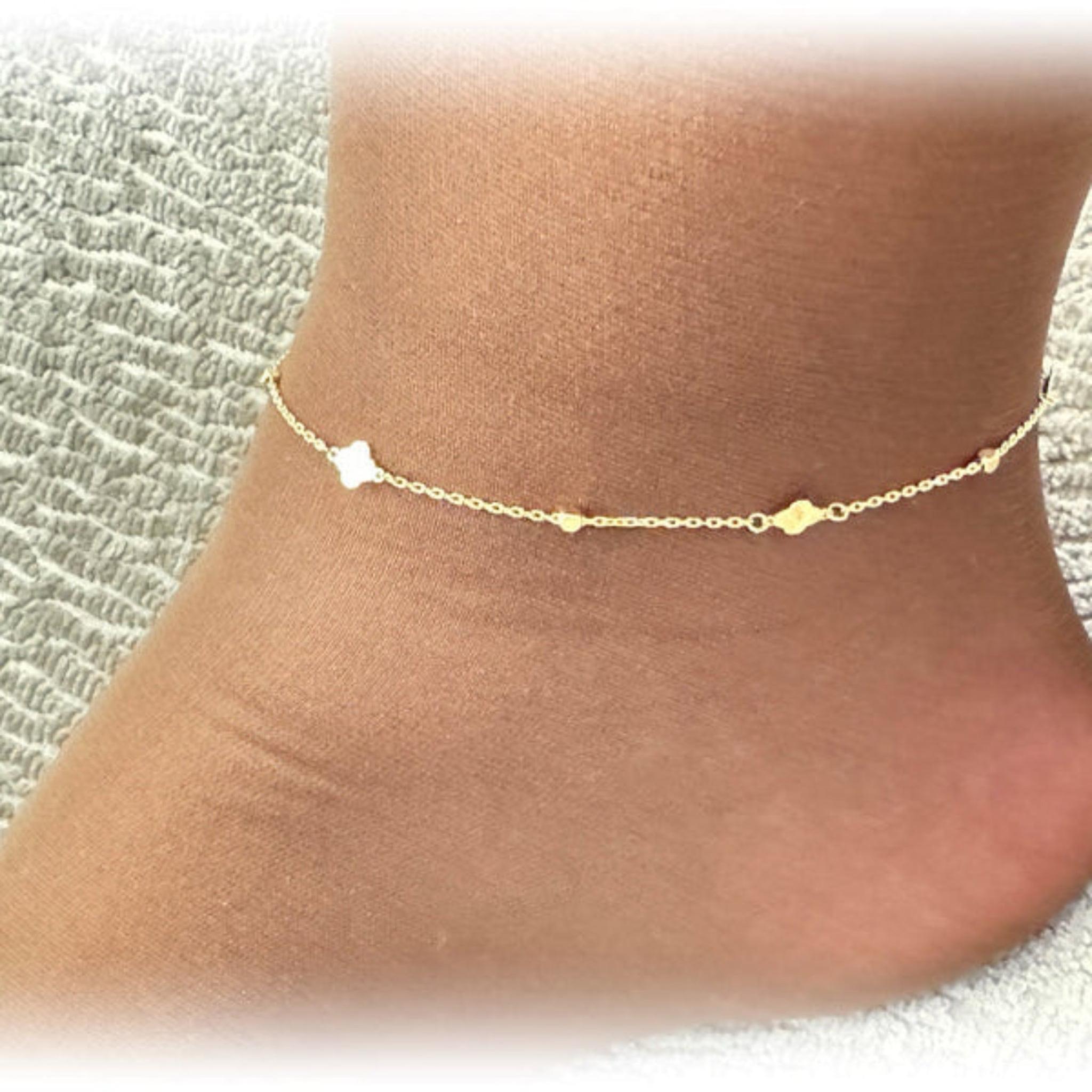 Tobillera de oro. - Joyería TuOro