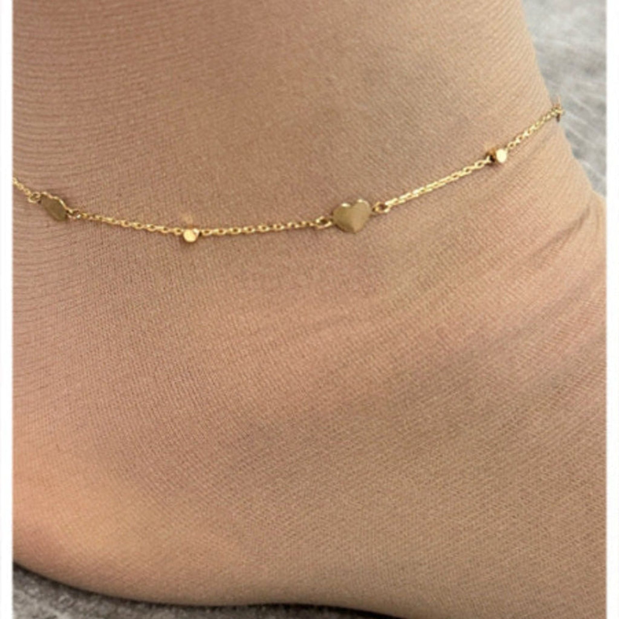 Tobillera de oro. - Joyería TuOro