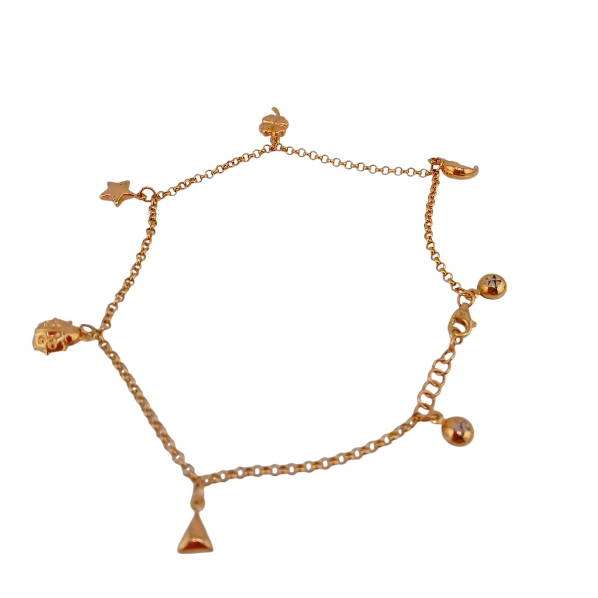 Tobillera de oro. - Joyería TuOro