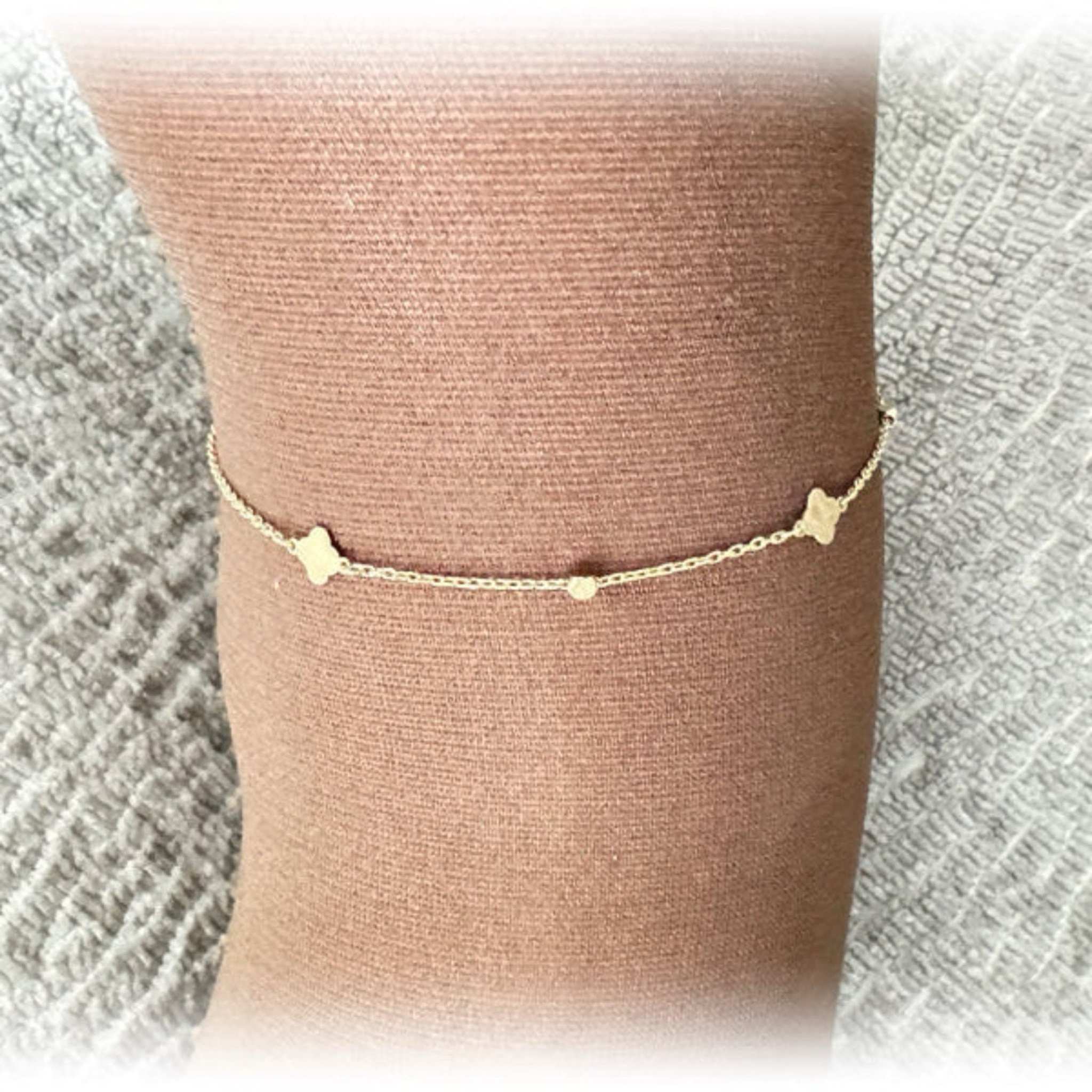 Tobillera de oro. - Joyería TuOro