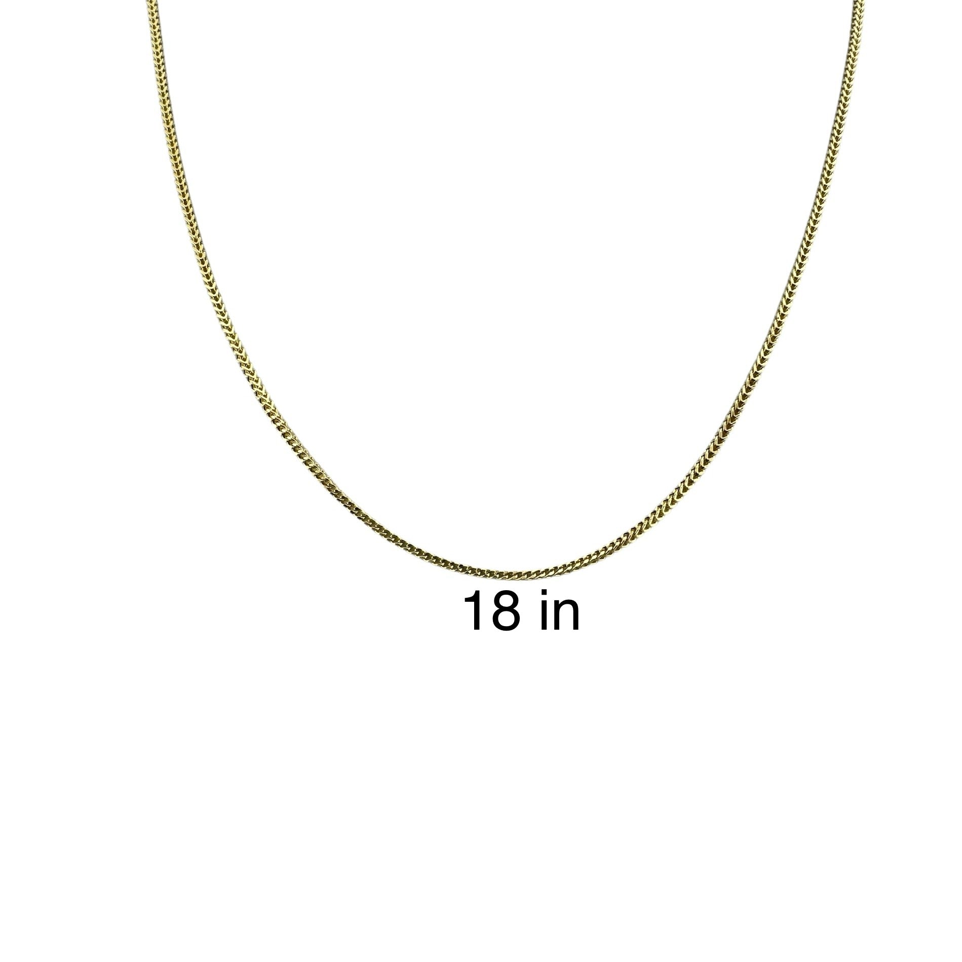 Cadena franco de oro