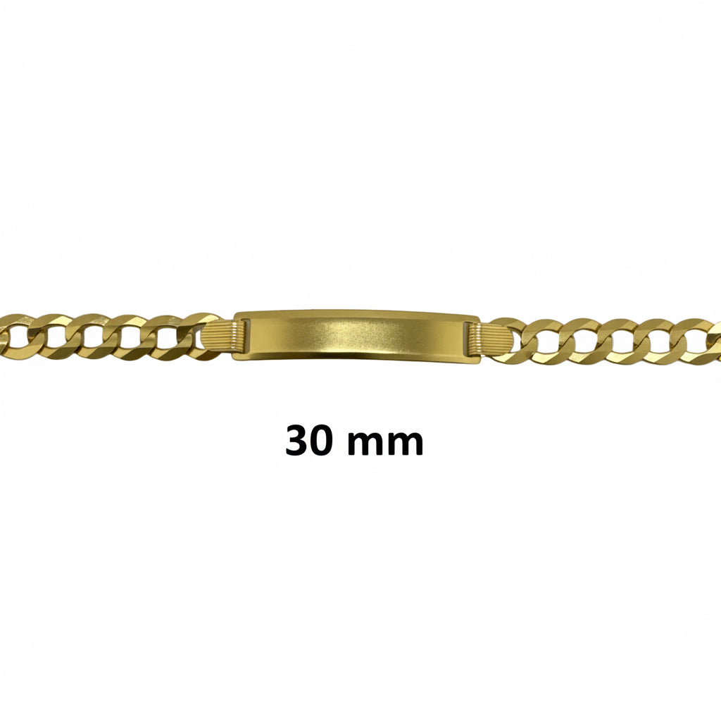 Pulsera Cubana Italiana en Oro 14K 5.7 mm