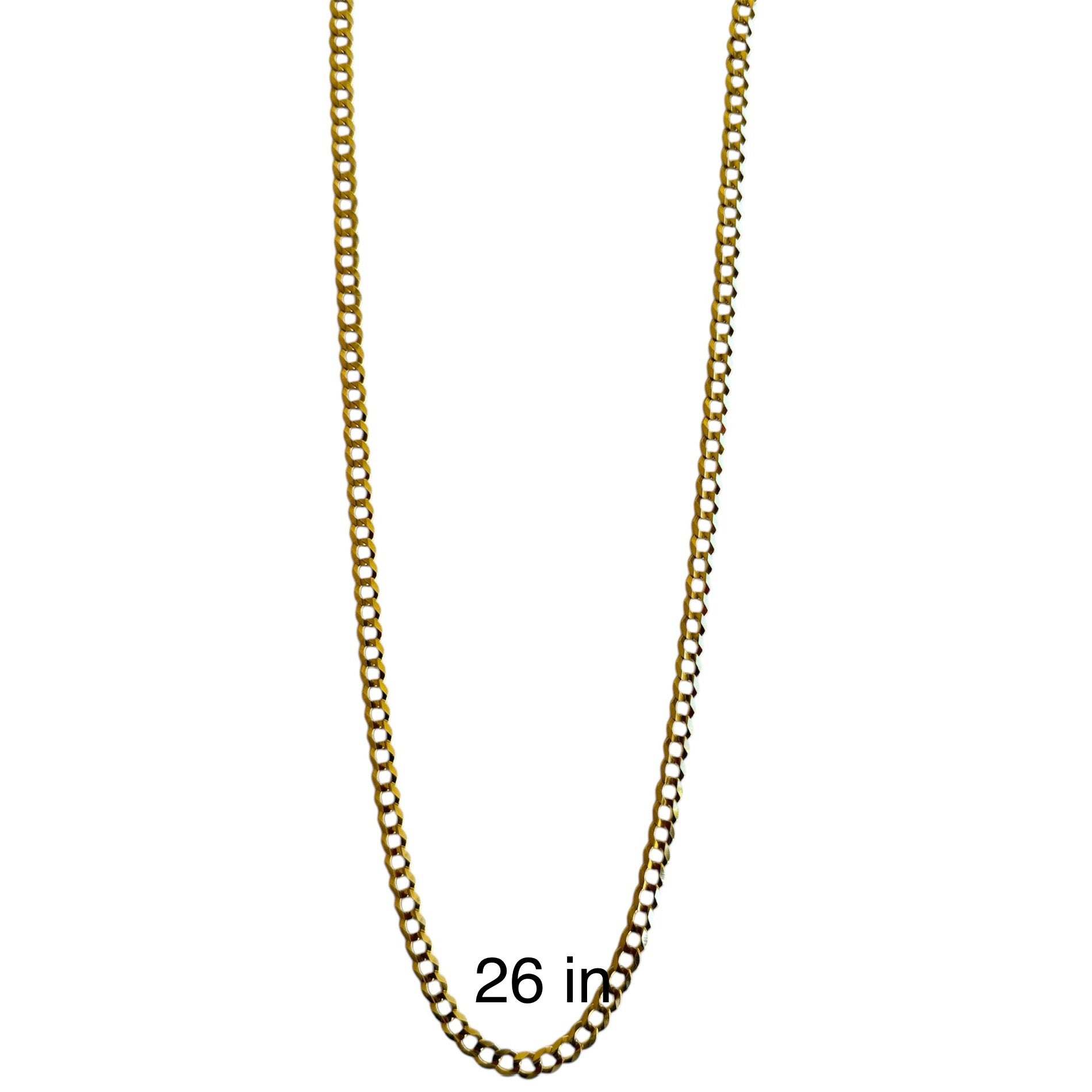 Cadena Cubana Italiana 5.7 mm Oro 14K