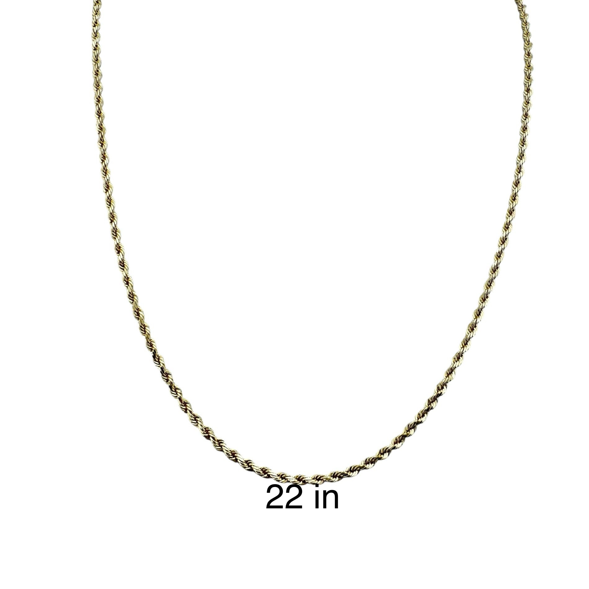 Cadena Soga 3 mm en Oro 14K