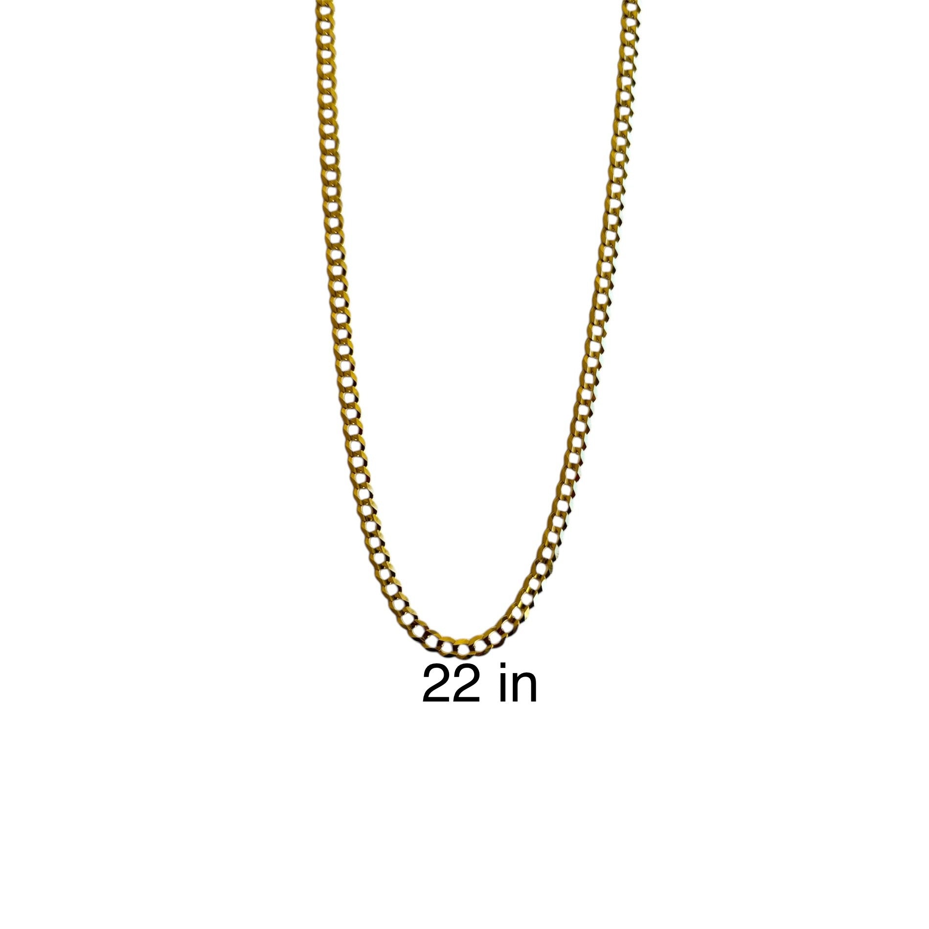 Cadena Cubana Italiana 5.7 mm Oro 14K