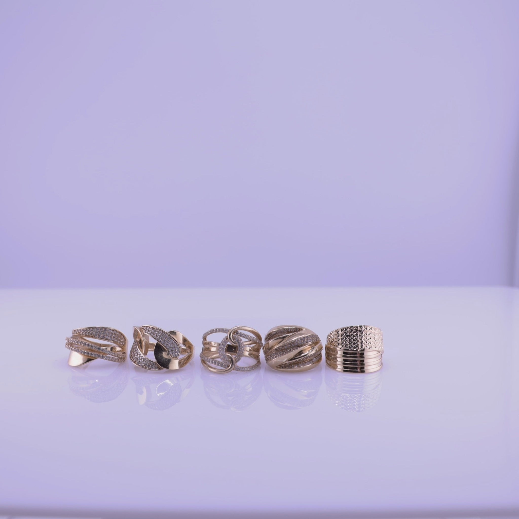 Anillo de coctel en oro - Joyería TuOro