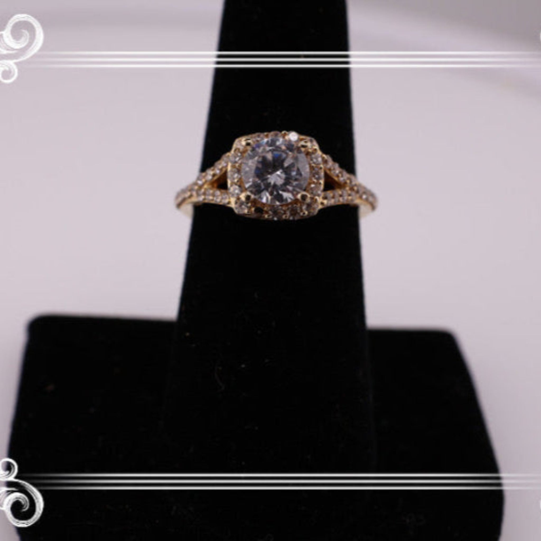 Anillo de compromiso halo - Joyería TuOro
