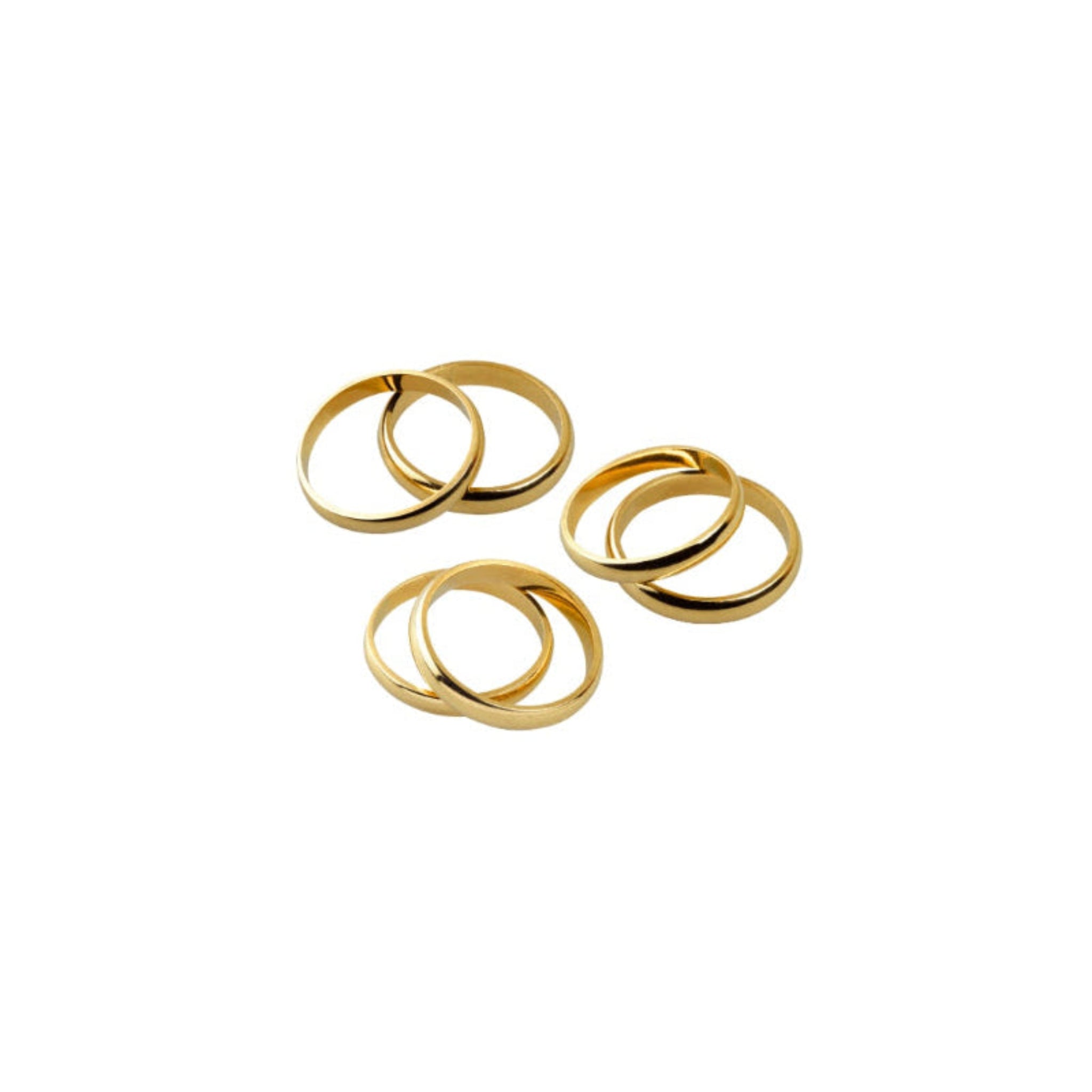 Anillos compromiso de hombres lisos - Joyería TuOro