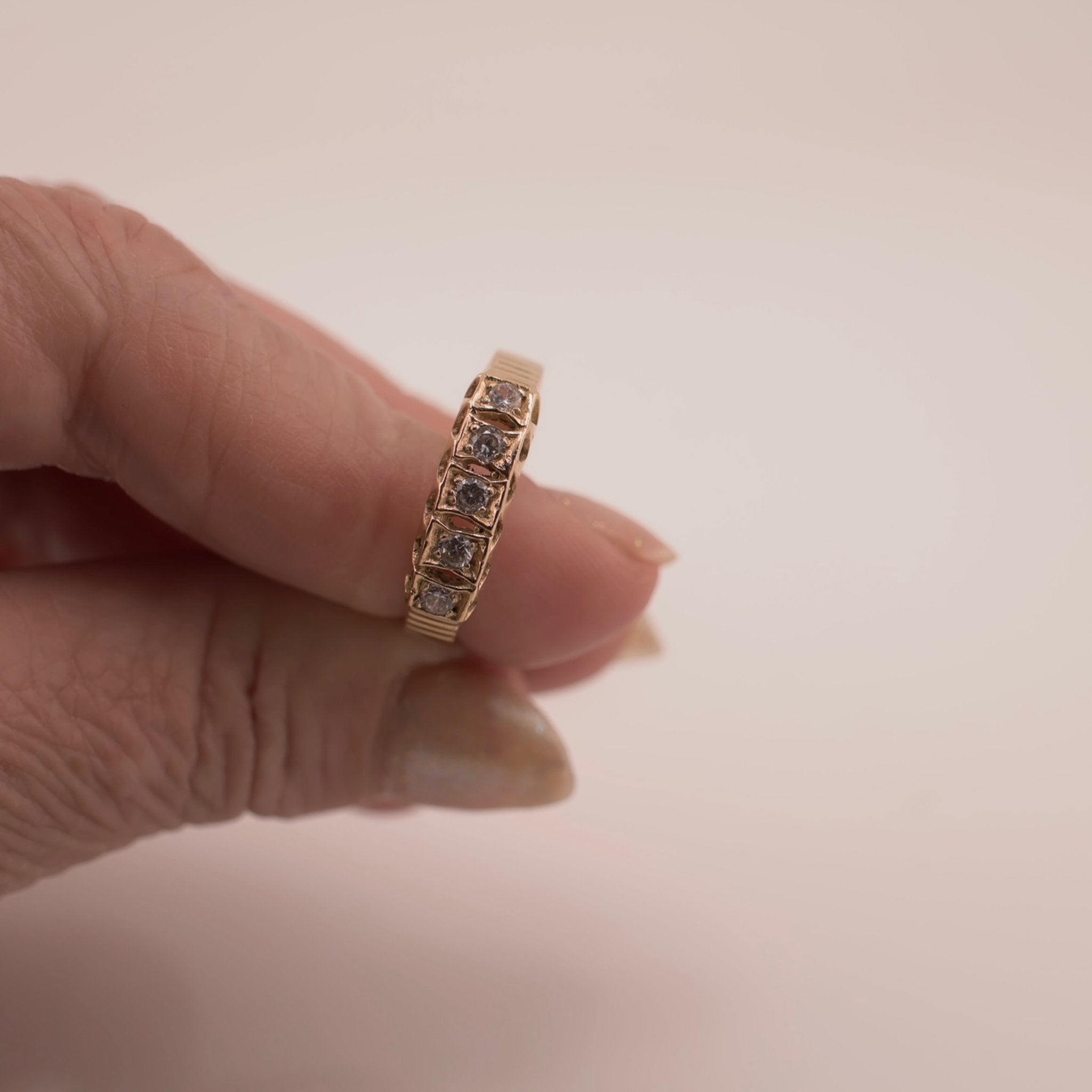 Anillos de compromiso calado. - Joyería TuOro