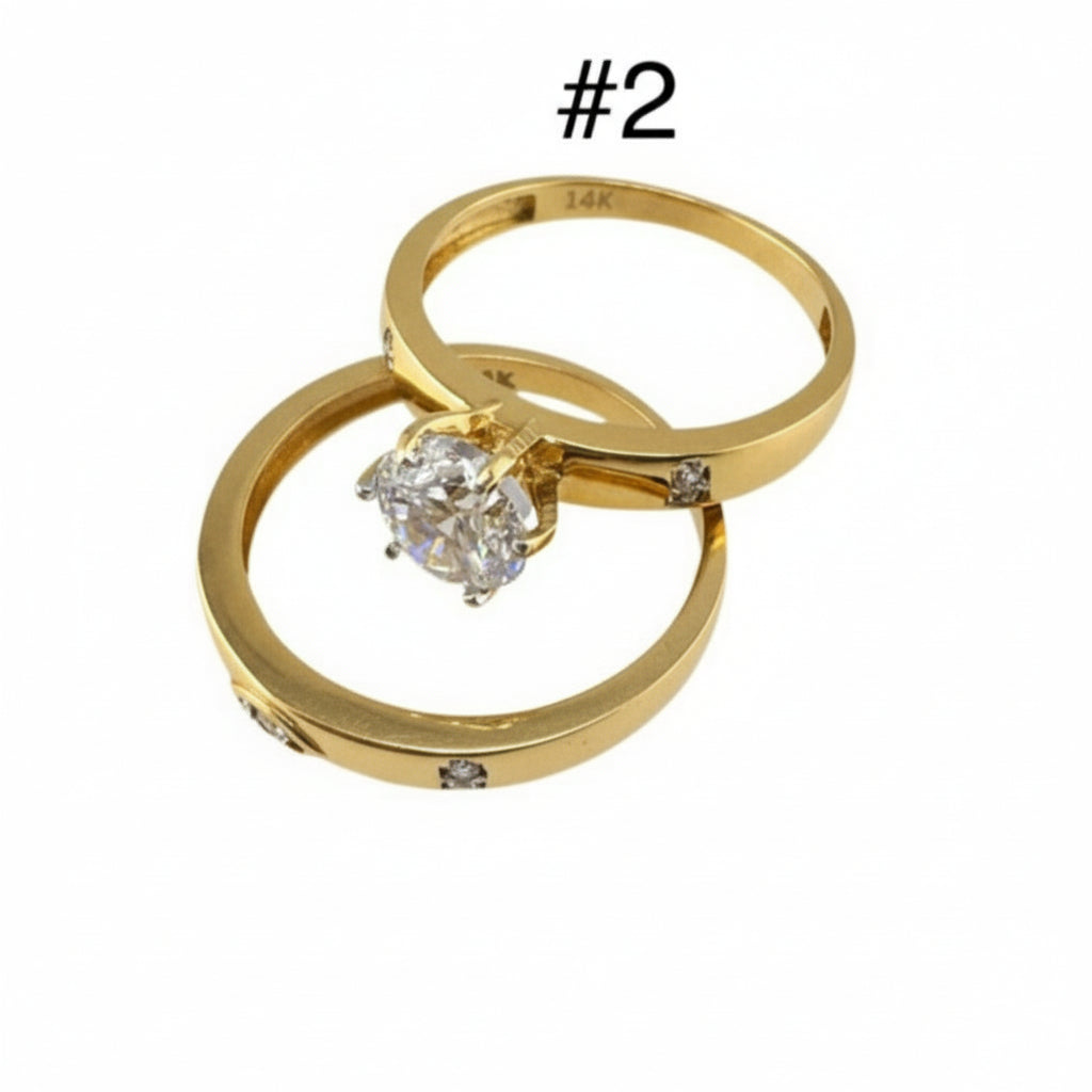 Anillos de compromiso modernos. - Joyería TuOro