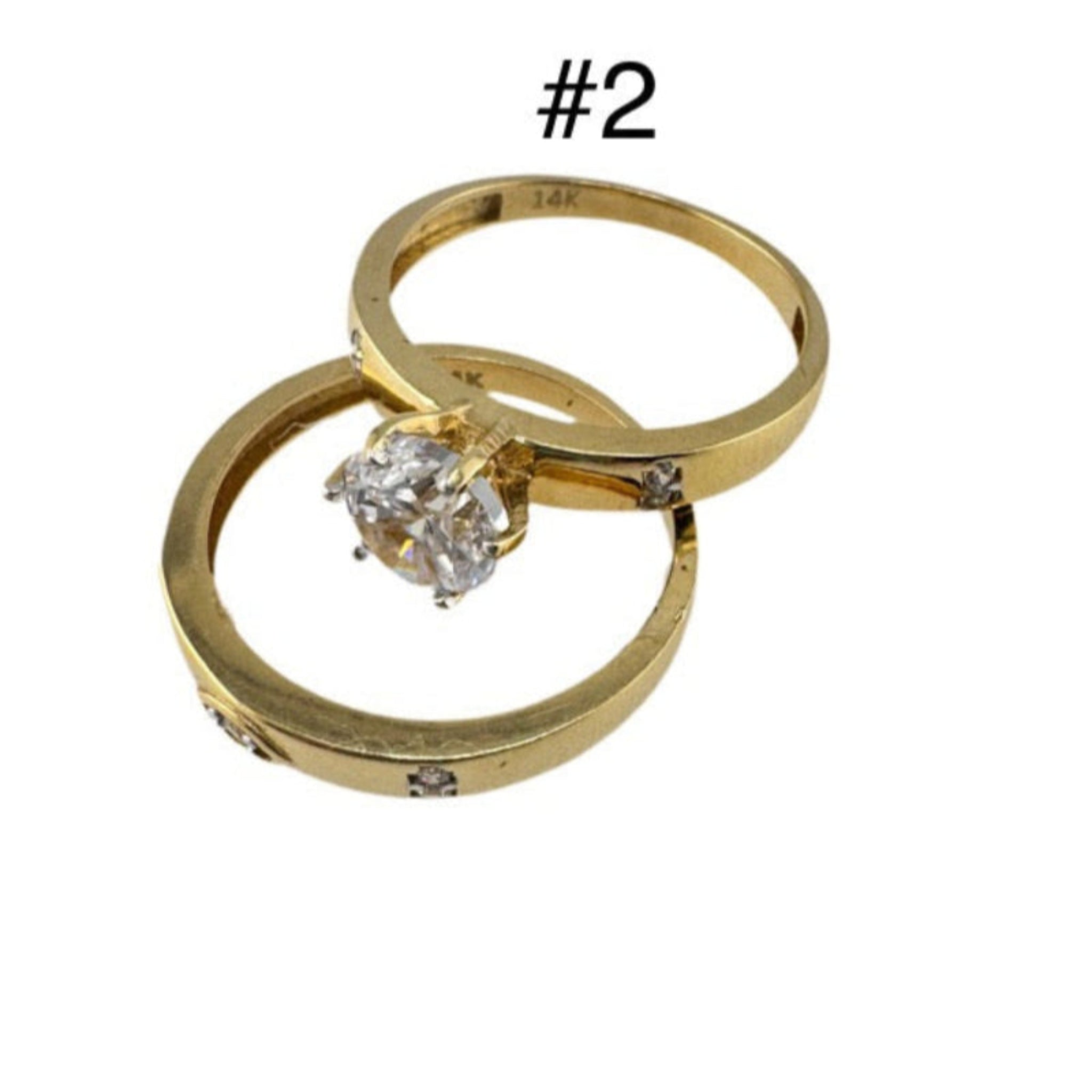 Anillos de compromiso modernos. - Joyería TuOro