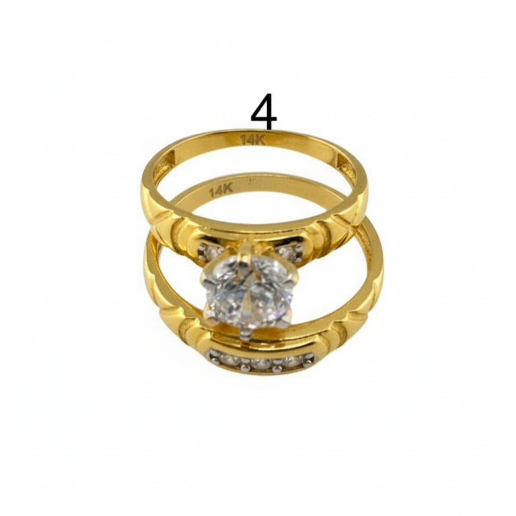 Anillos de compromiso modernos. - Joyería TuOro