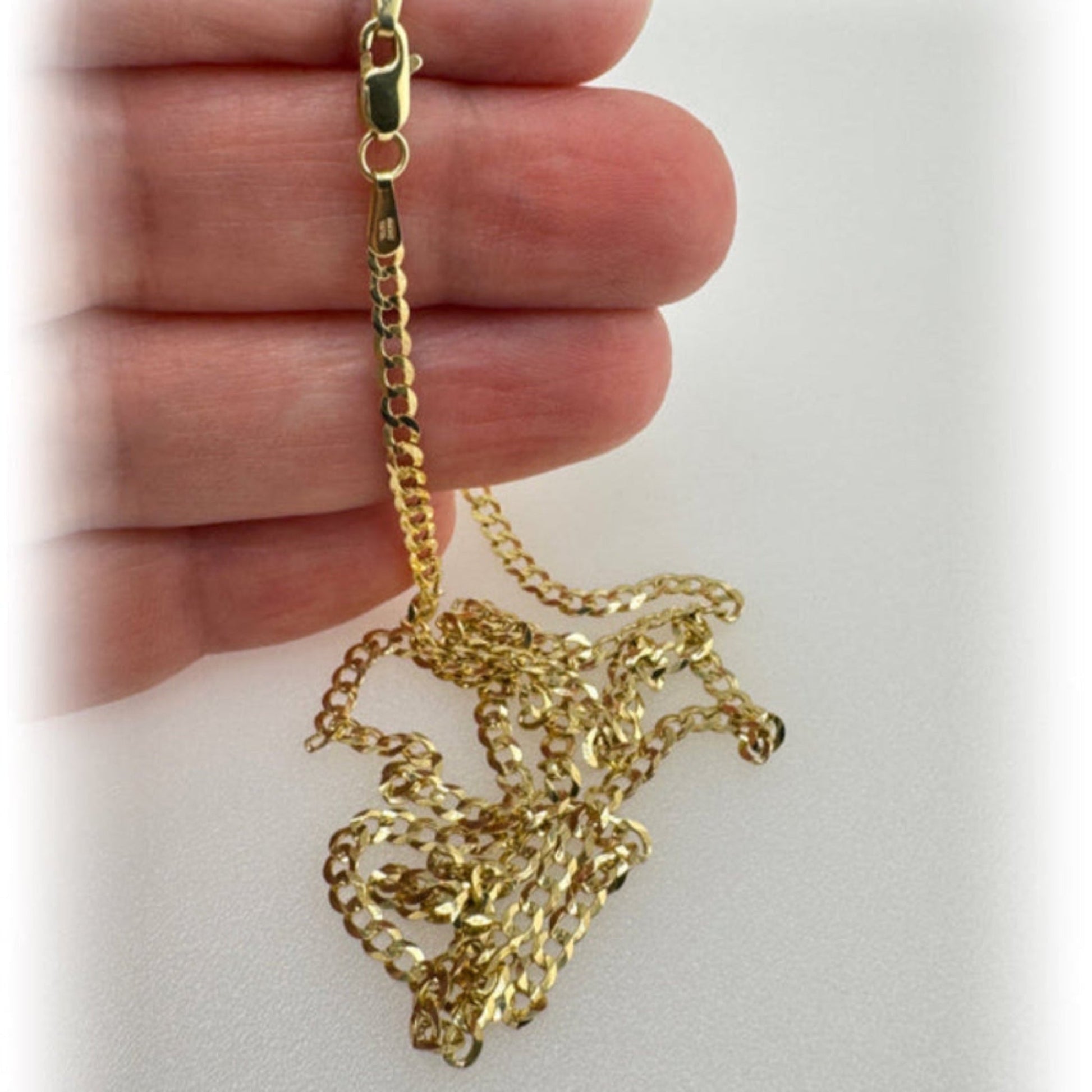 Cadena cubana italiana 2.5mm - Joyería TuOro