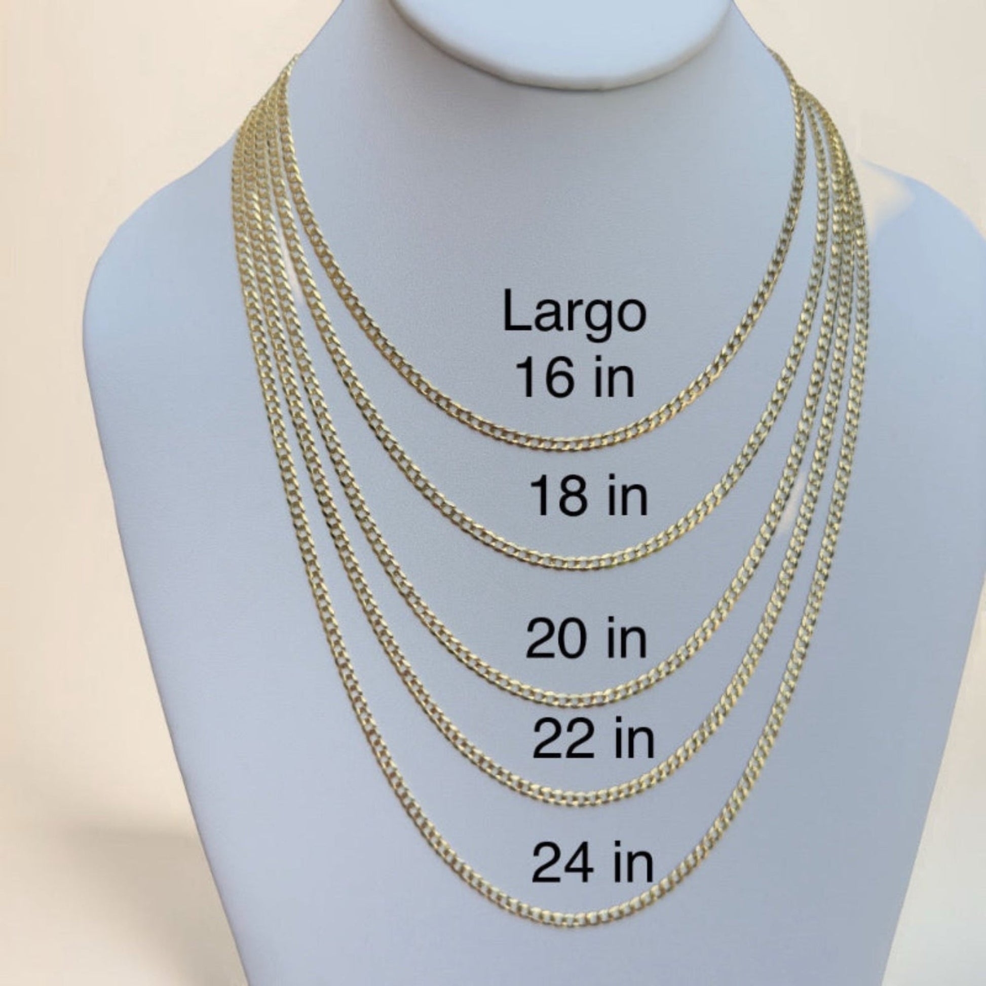 Cadena cubana italiana 2.5mm - Joyería TuOro