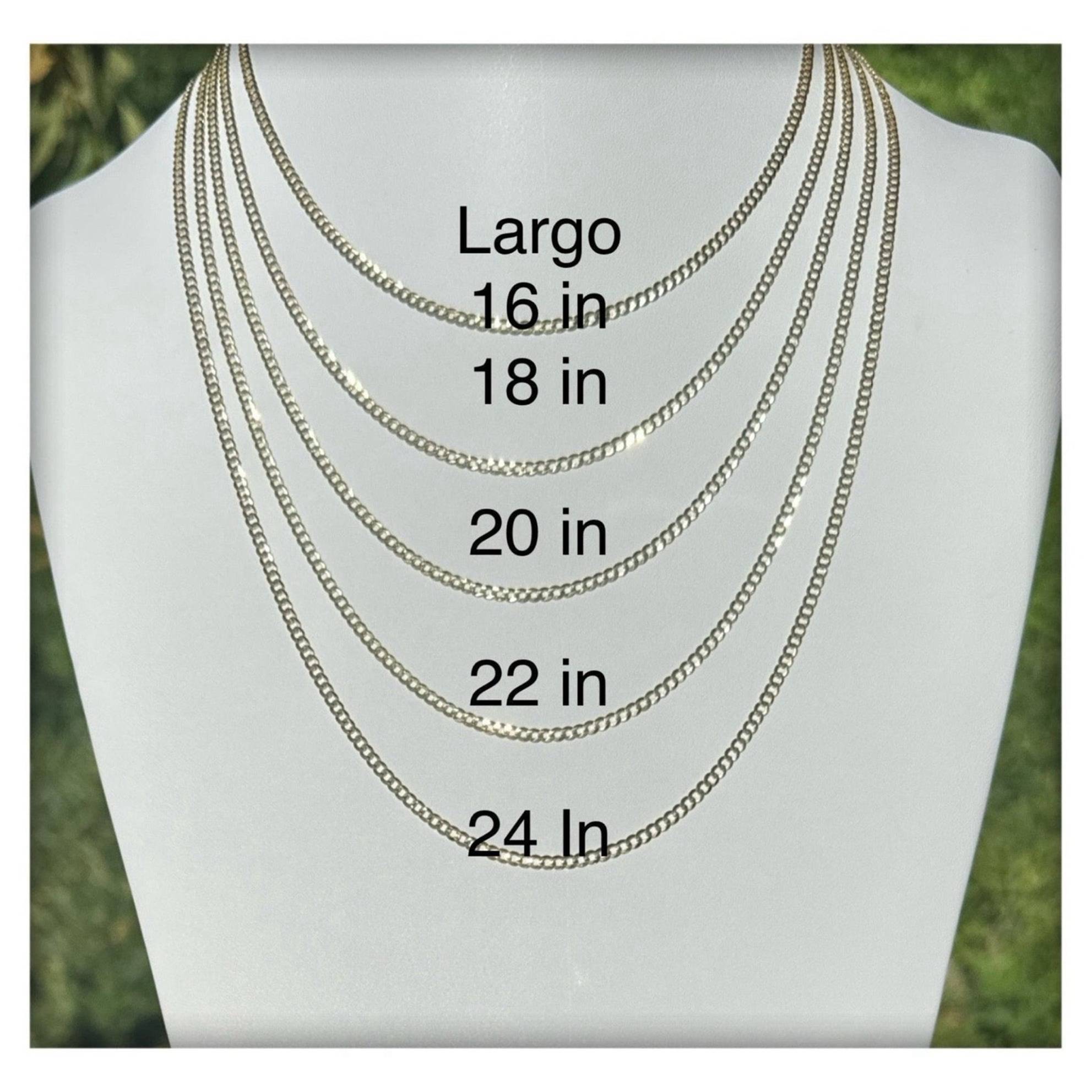 Cadena cubano italiana 3.2 mm - Joyería TuOro