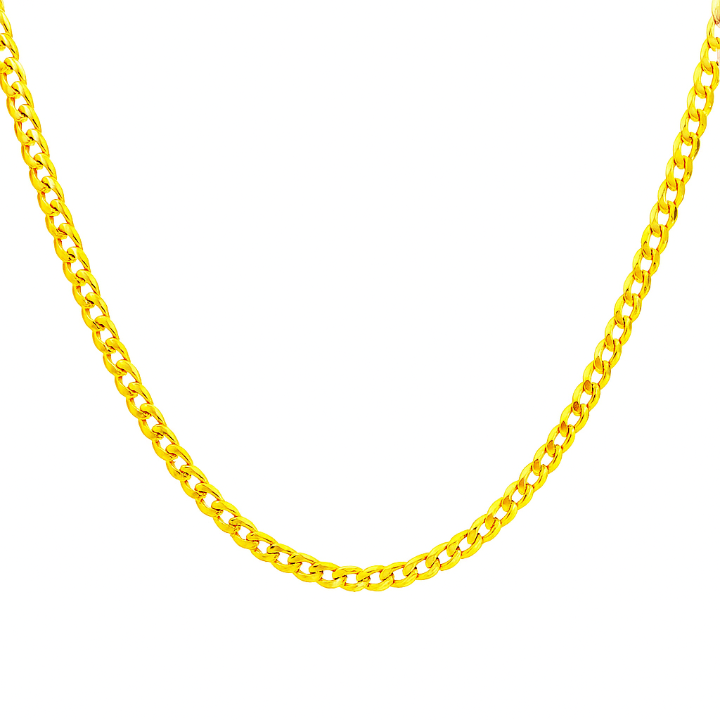 Cadena cubano italiana 3.2 mm - Joyería TuOro
