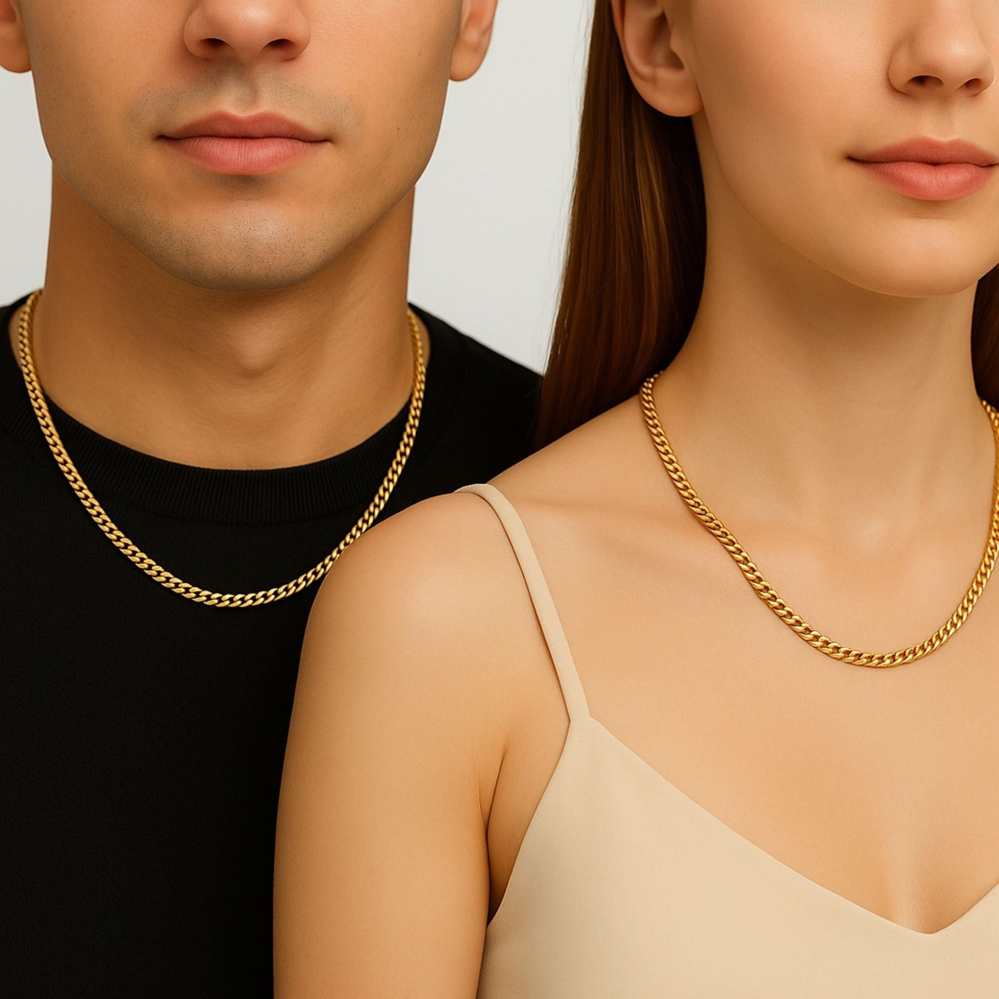 Cadena cubano italiana 3.7 mm - Joyería TuOro