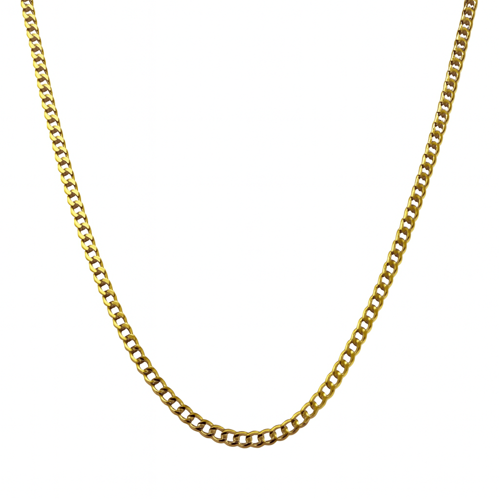Cadena cubano italiana 3.7 mm - Joyería TuOro