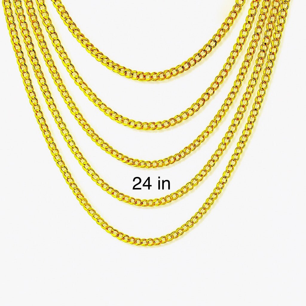 Cadena Cubano Italiana 4.7 mm - Joyería TuOro