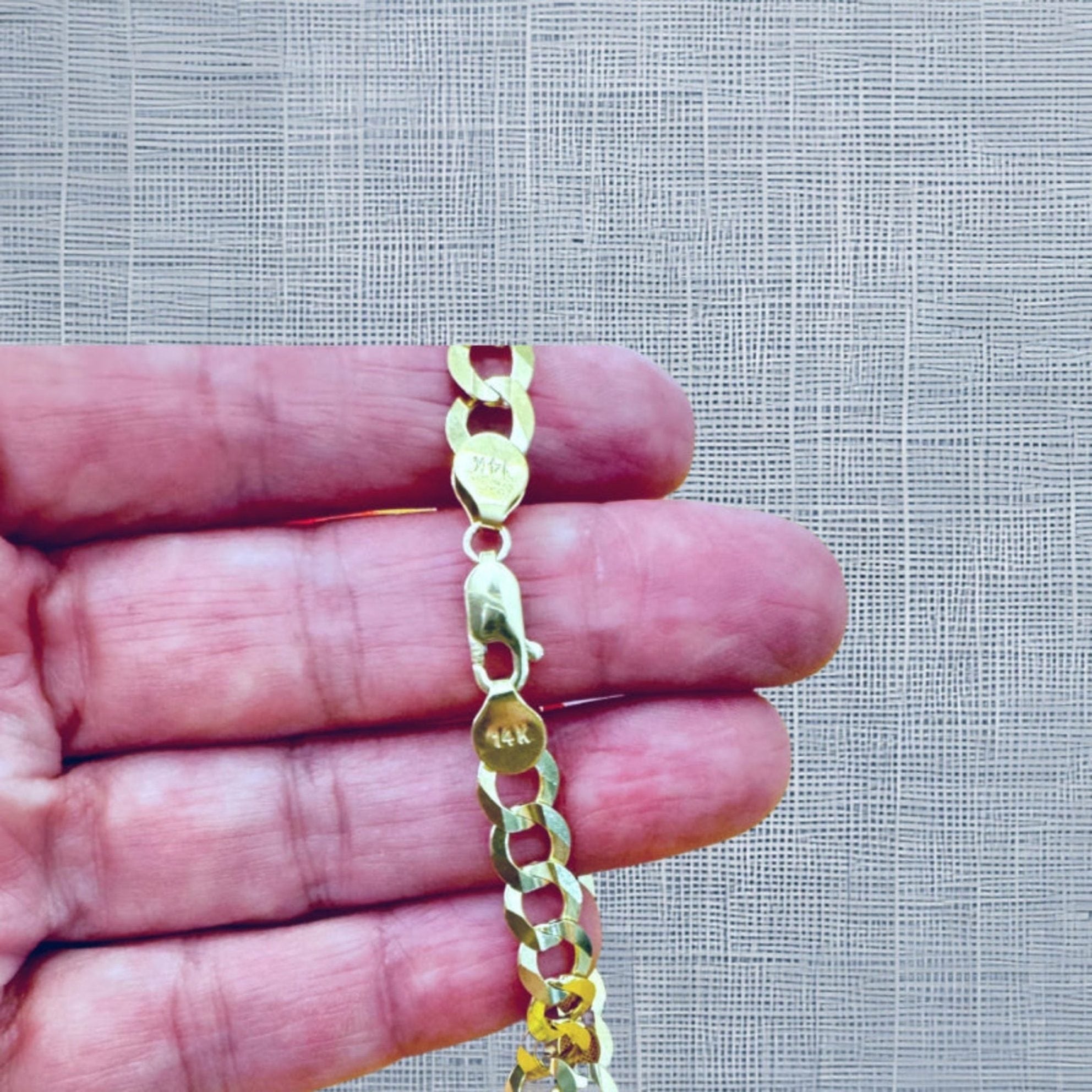 Cadena Cubano Italiana 4.7 mm - Joyería TuOro