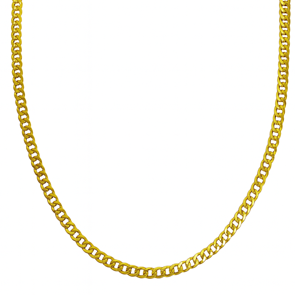 Cadena Cubano Italiana 4.7 mm - Joyería TuOro