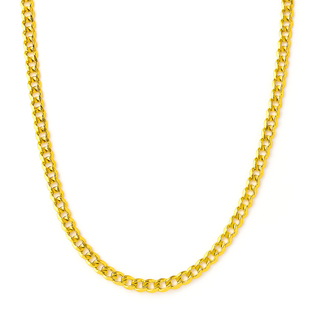 Cadena cubano italiana 7.1 mm - Joyería TuOro