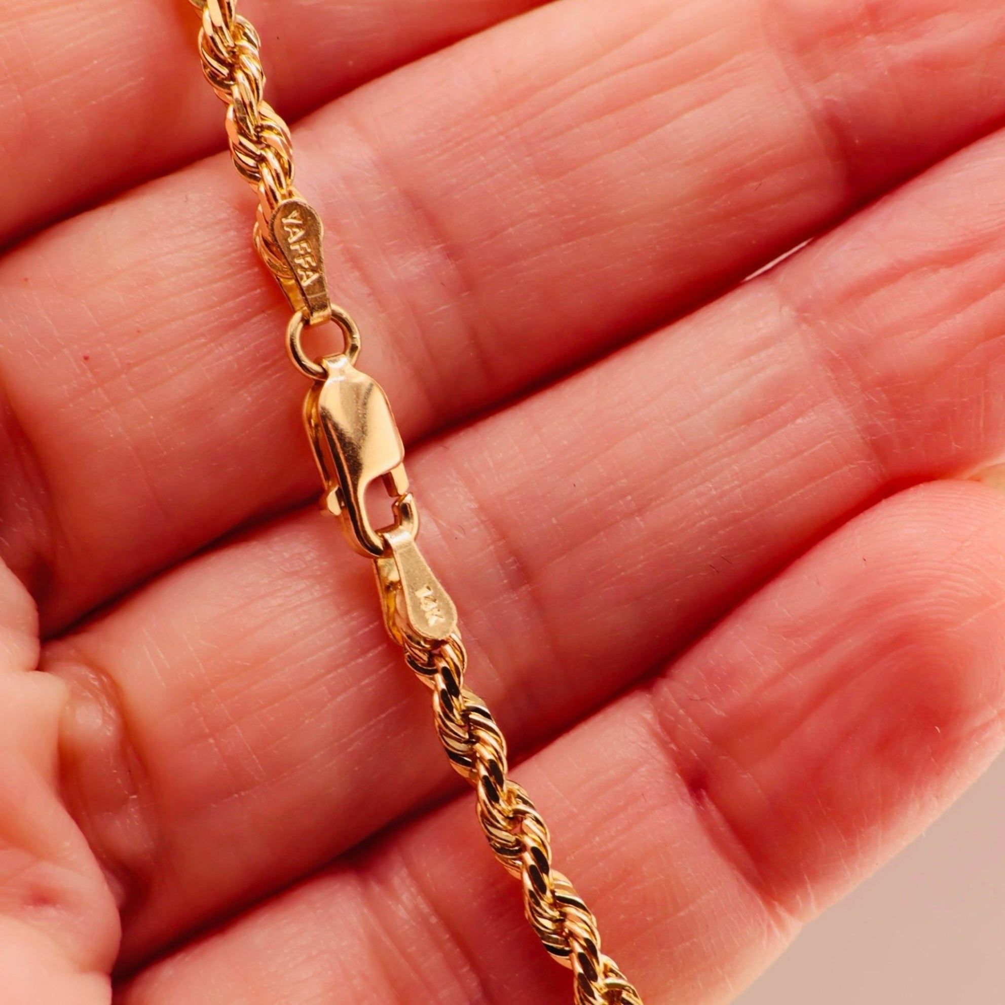 Cadena torzal de oro - Joyería TuOro