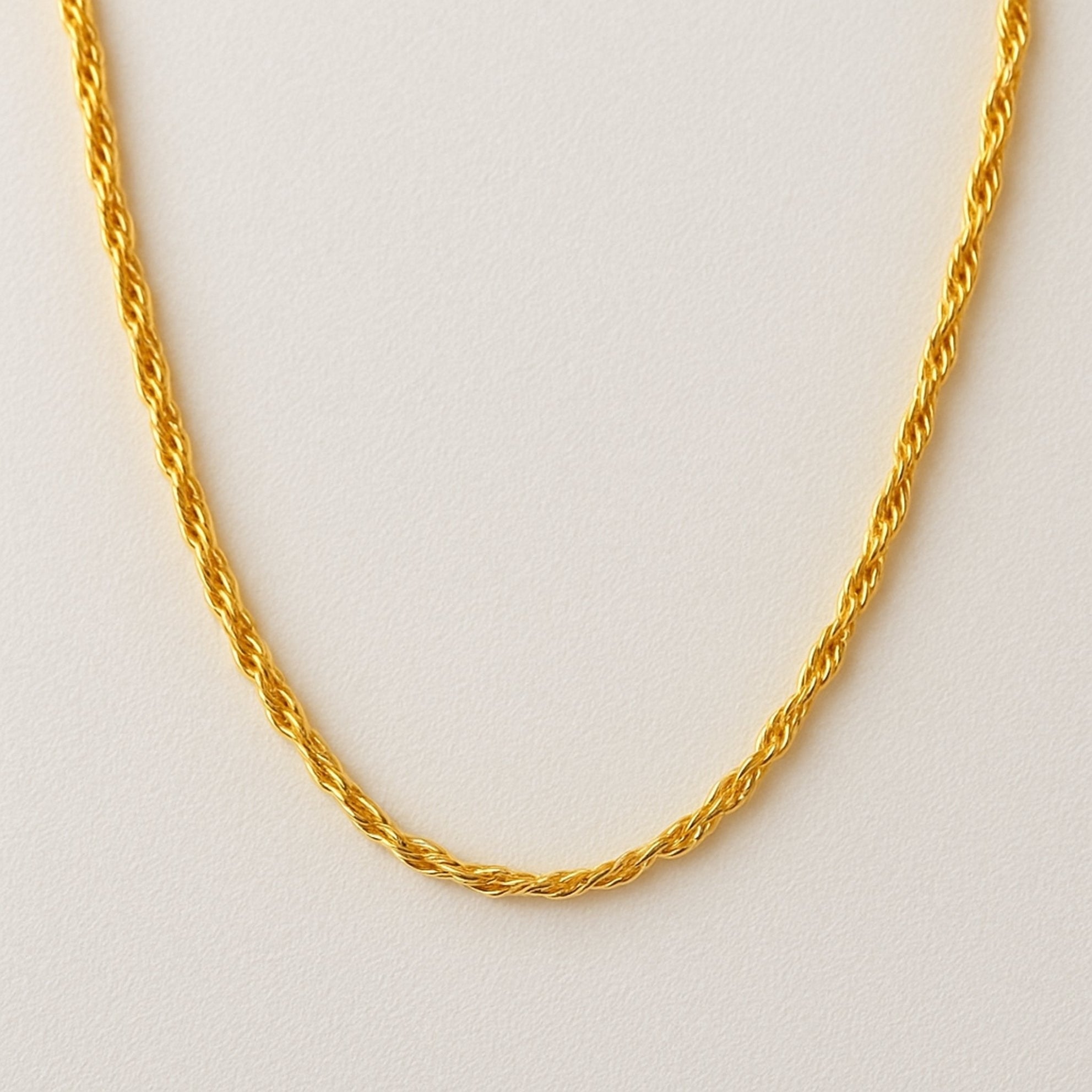 Cadena torzal de oro - Joyería TuOro