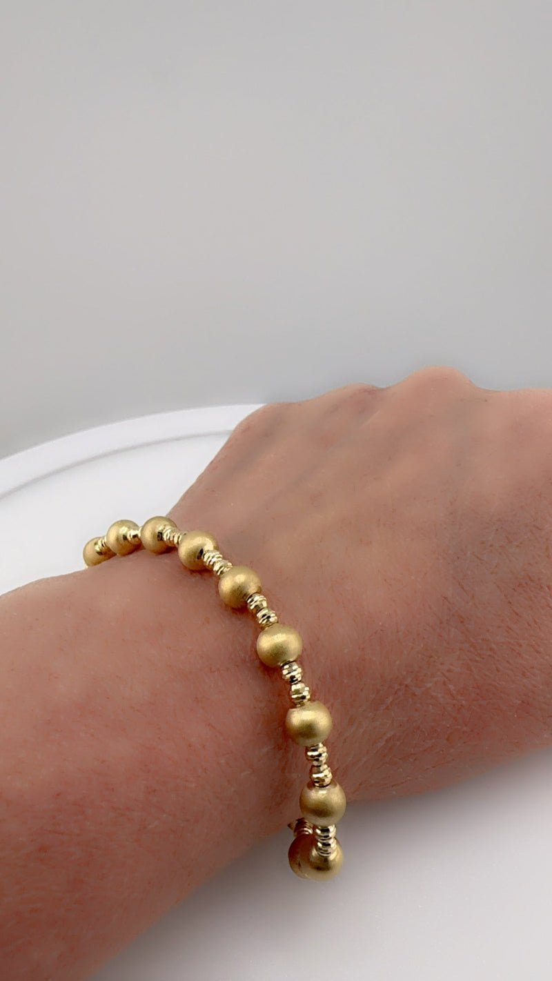 Collar de bolas 8 mm. - Joyería TuOro