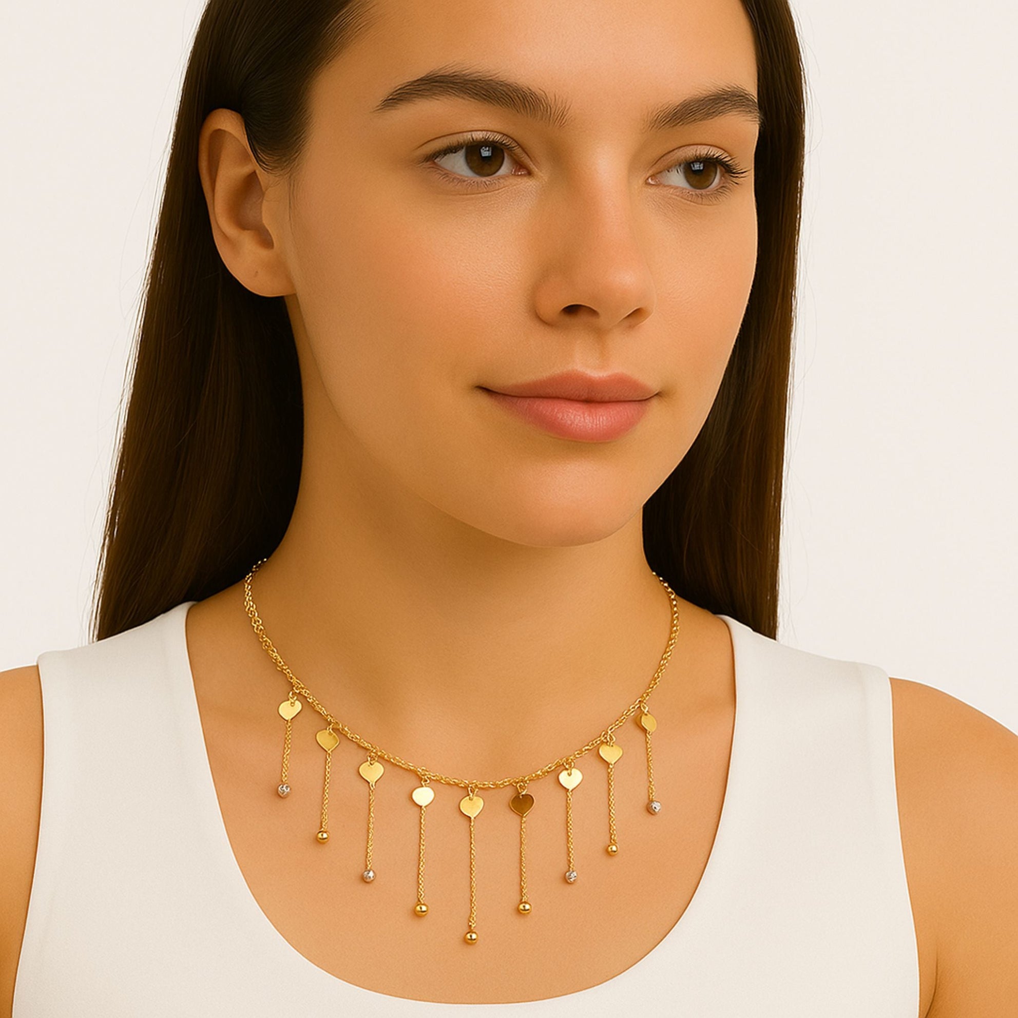 Collar de oro para mujer - Joyería TuOro