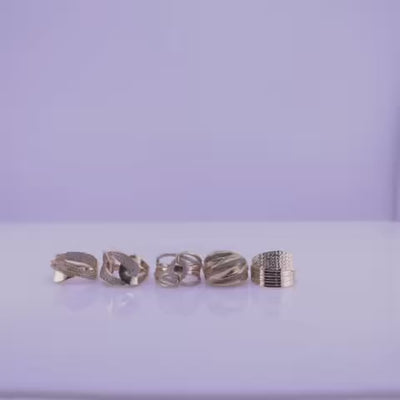 Anillo de coctel en oro