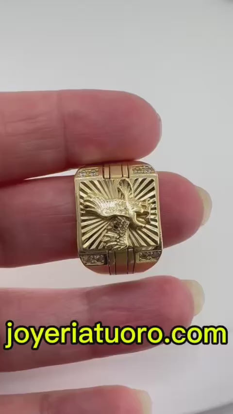 Anillo para hombre de sellos