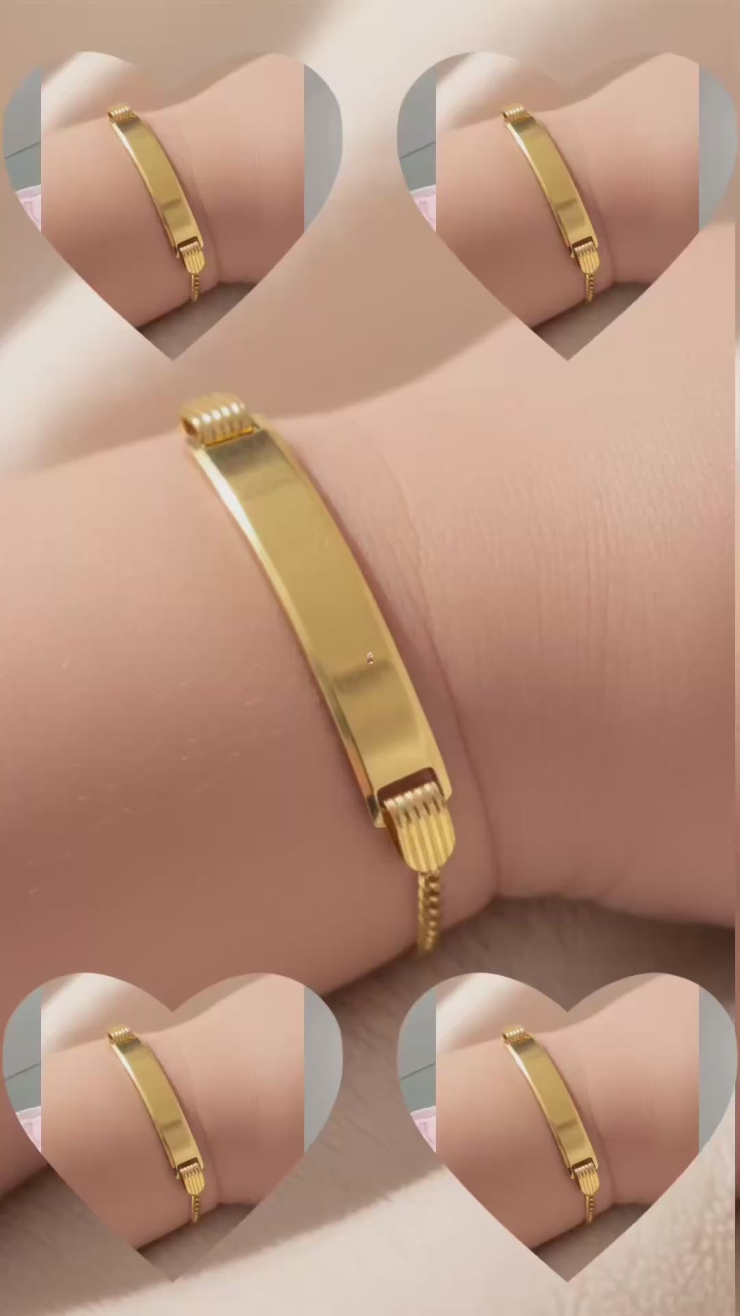 Video corto de Pulsera Cubana Italiana en Oro 14K 2 mm colocada en la muñeca mostrando su diseño fino y cómodo de TuOro
