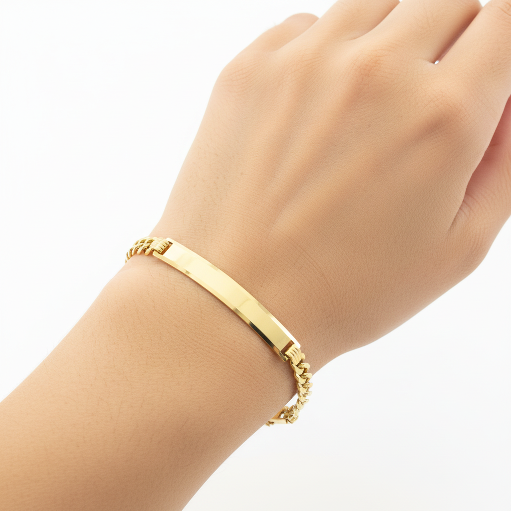 Pulsera Cubana Italiana en Oro 14K 5.7 mm
