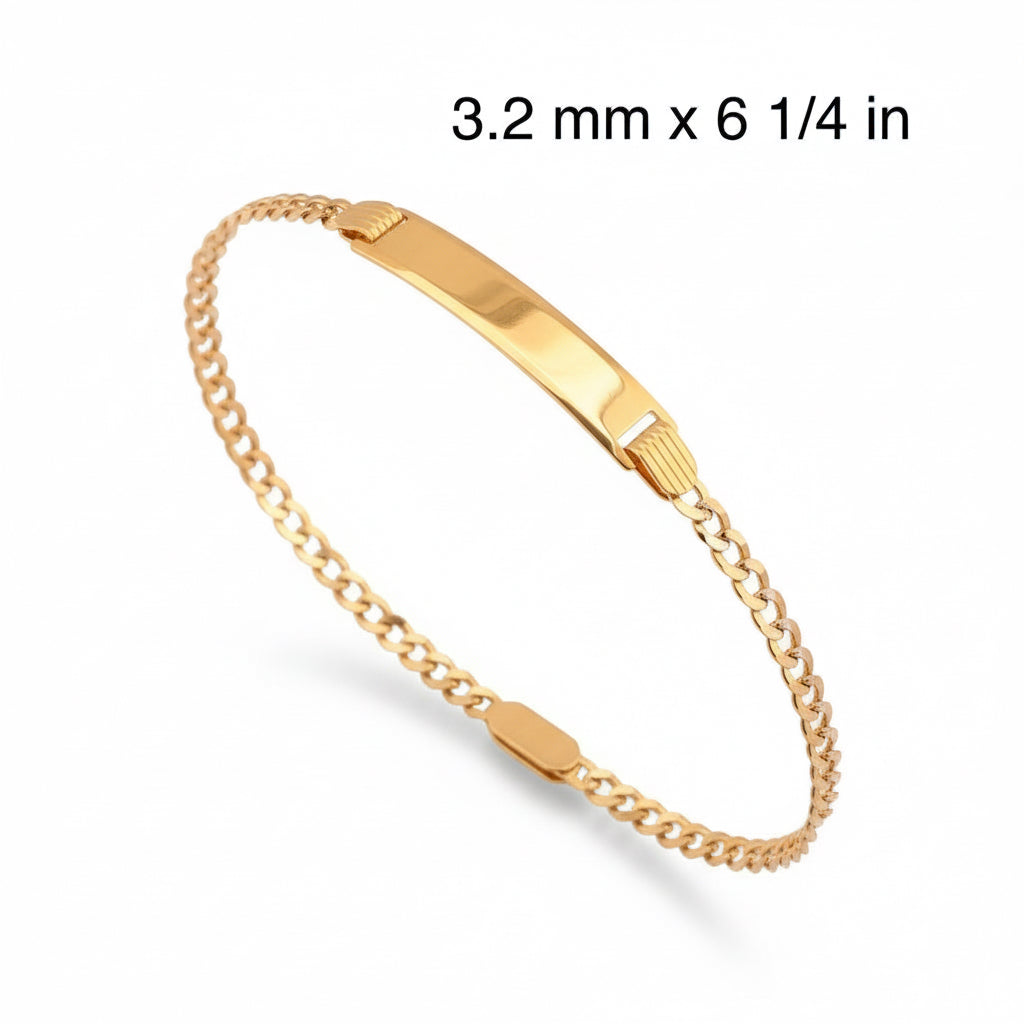 Pulseras de oro para bebes - Joyería TuOro