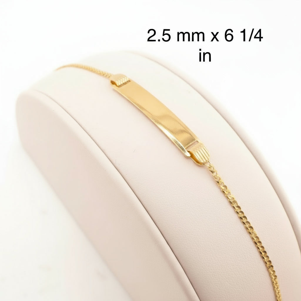 Pulseras de oro para bebes - Joyería TuOro