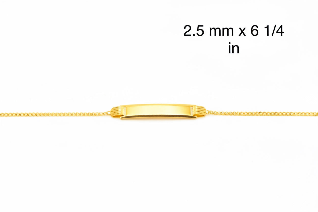 Pulseras de oro para bebes - Joyería TuOro