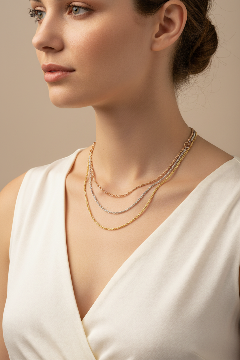 Collares de Oro 14K para Mujer