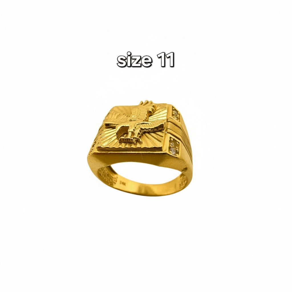 Men's signet ring