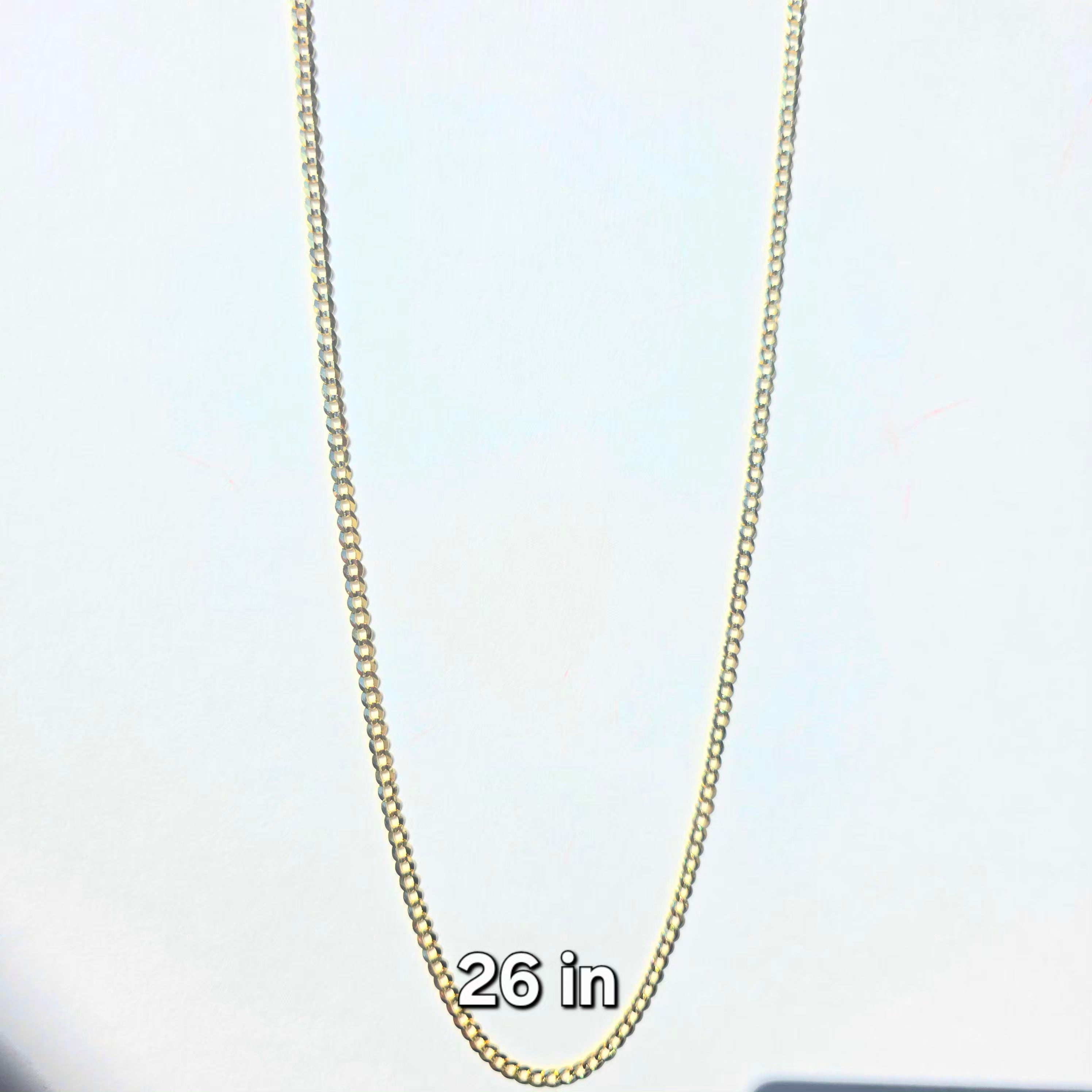 Cadena Cubana Italiana 4.7 mm Oro 14K