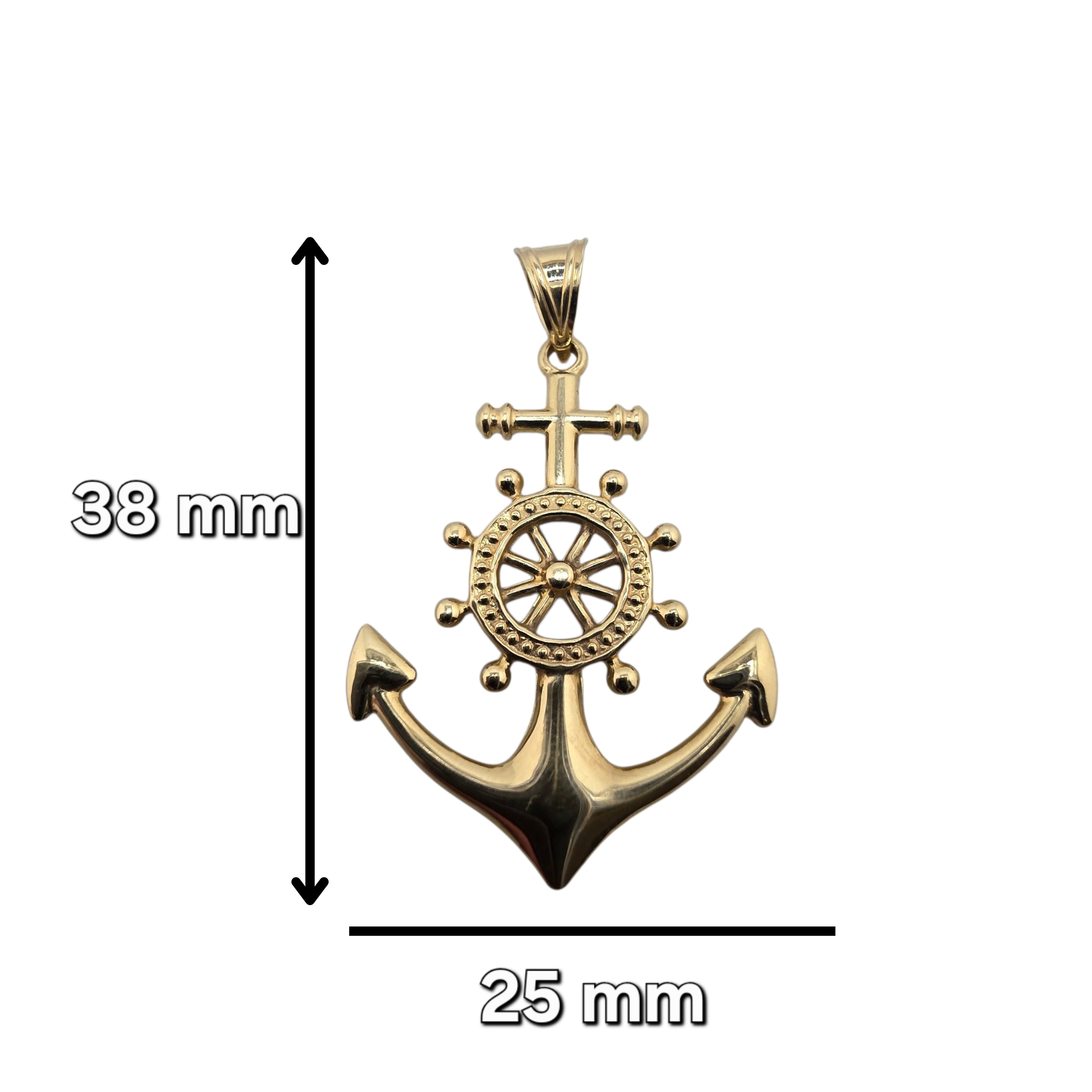 Dije de cadena con ancla