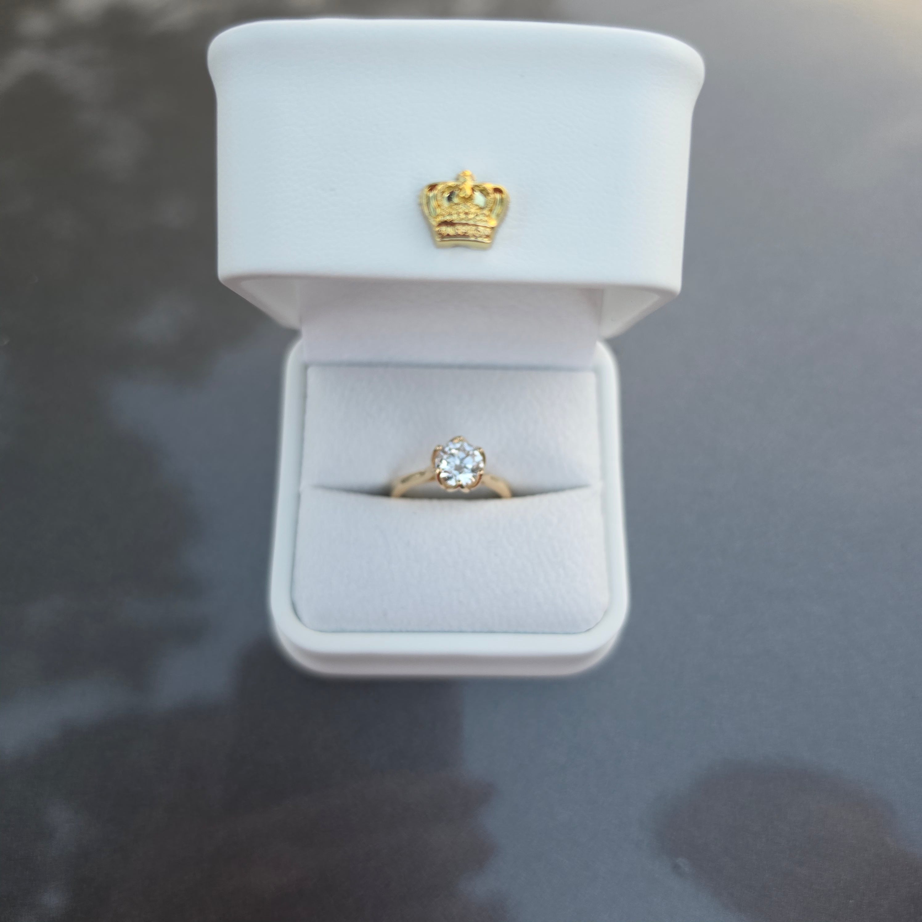 Elegant 10K Yellow Gold Rings