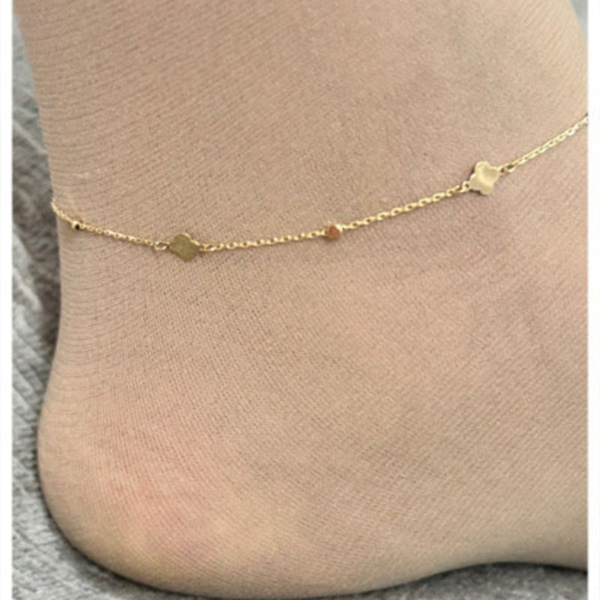 Tobillera de oro. - Joyería TuOro